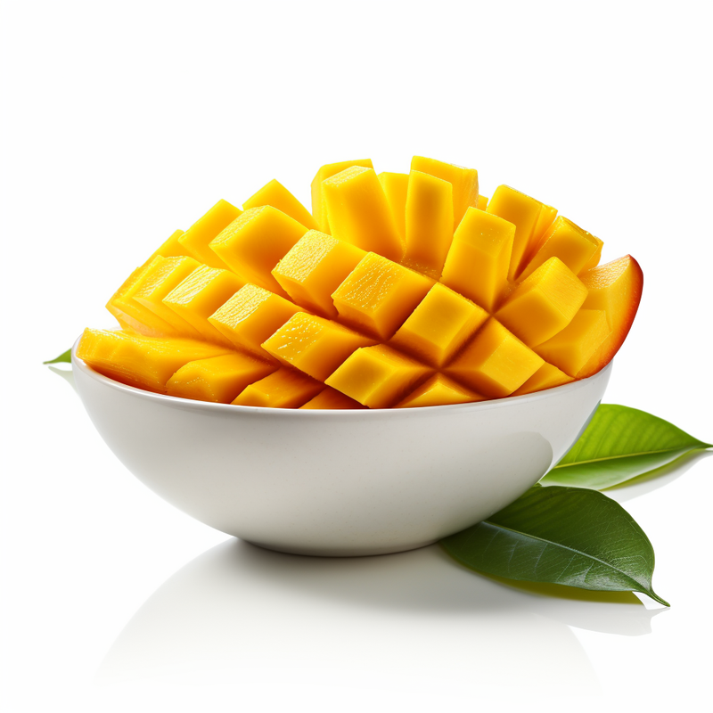 Bowl of mangoes